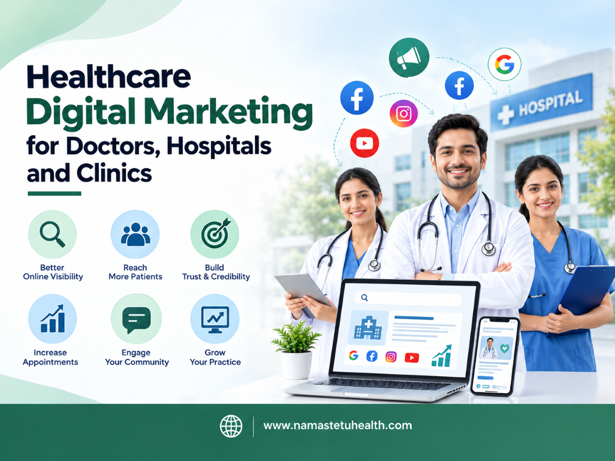 Healthcare Digital Marketing for Doctors, Hospitals and Clinics