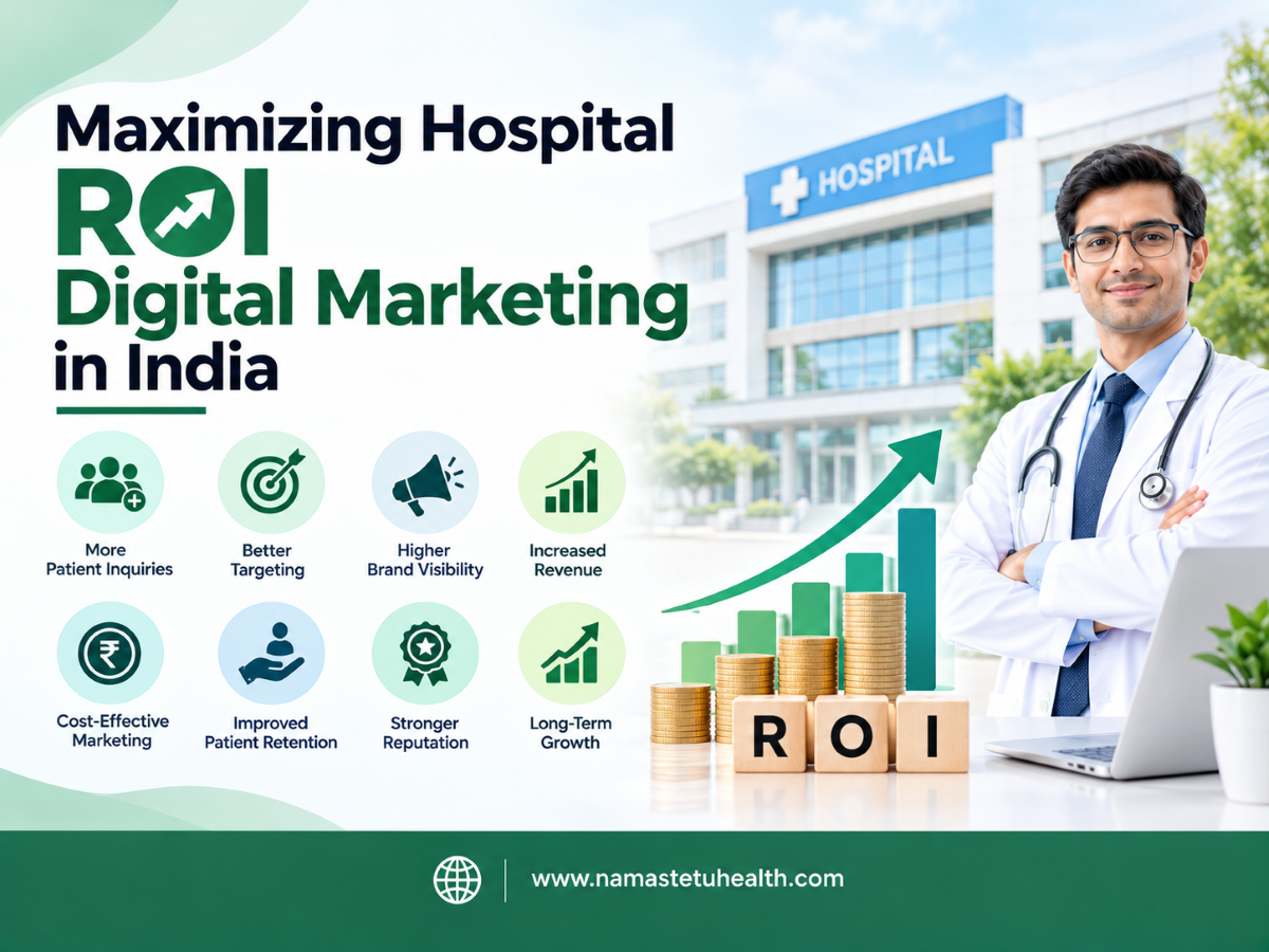 Maximizing Hospital ROI Digital Marketing in India