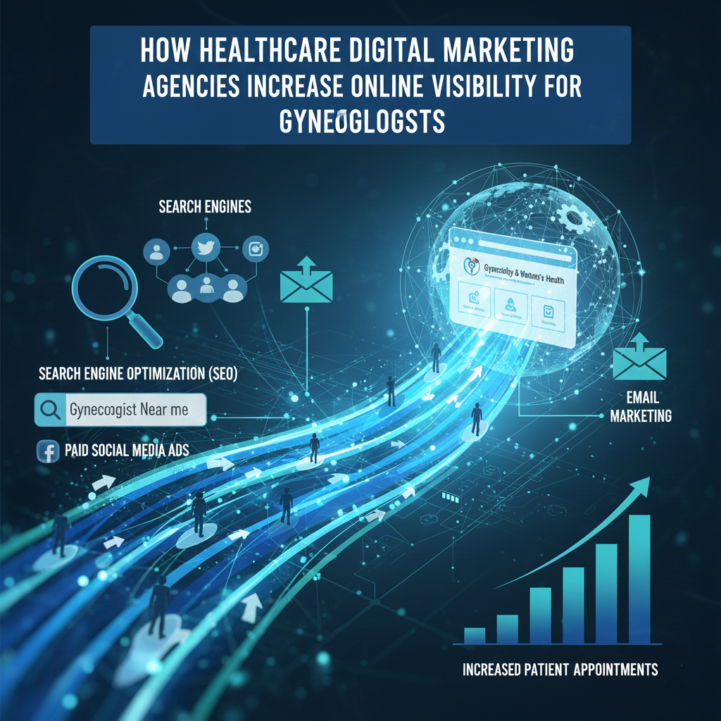 How Healthcare Digital Marketing Agencies Increase Online Visibility for Gynecologists