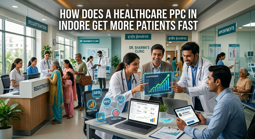 How does a healthcare PPC in Indore get more patients fast?