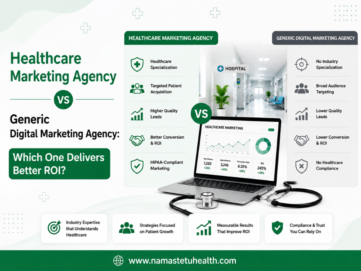Healthcare Marketing Agency vs Generic Digital Marketing Agency: Which One Delivers Better ROI?