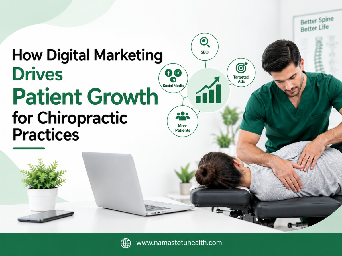 How Digital Marketing Drives Patient Growth for Chiropractic Practices