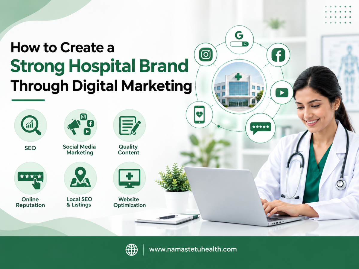 How to Create a Strong Hospital Brand Through Digital Marketing