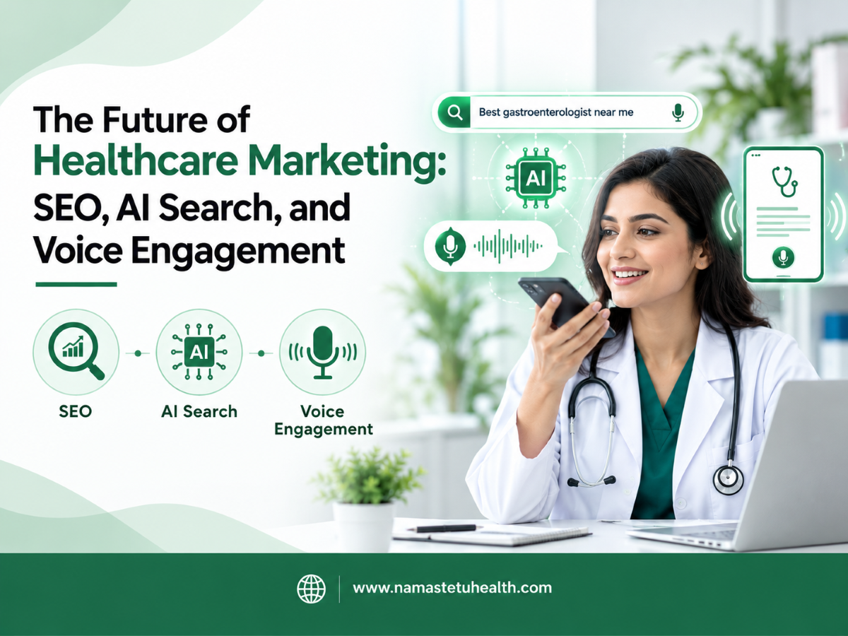 The Future of Healthcare Marketing: SEO, AI Search, and Voice Engagement